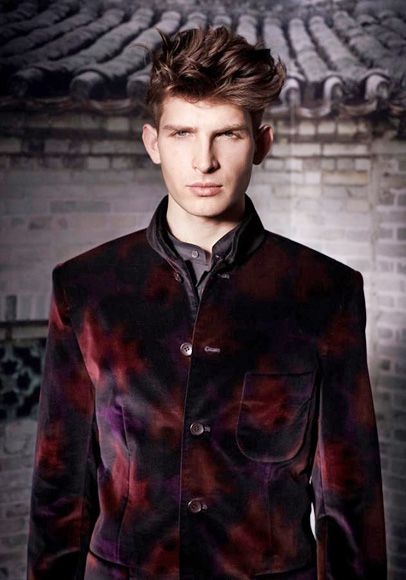 Shanghai Tang 2011-2012 Fall Winter Mens Ready-To-Wear Collection: Designer Denim Jeans Fashion: Season Lookbooks, Ad Campaigns and Linesheets