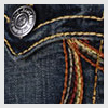 DESIGNERDENIMJEANSFASHION: DESIGNER FASHION CLOTHING TRENDS BLOG. DENIM JEANS NEWS MAGAZINE. New Product Fits and Styles: 2009 Spring Summer: True Religion Brand - Womens - Billy Rainbow Big T Dark Baja Jeans