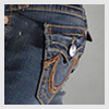 DESIGNERDENIMJEANSFASHION: DESIGNER FASHION CLOTHING TRENDS BLOG. DENIM JEANS NEWS MAGAZINE. New Product Fits and Styles: 2009 Spring Summer: True Religion Brand - Womens - Billy Rainbow Big T Dark Baja Jeans