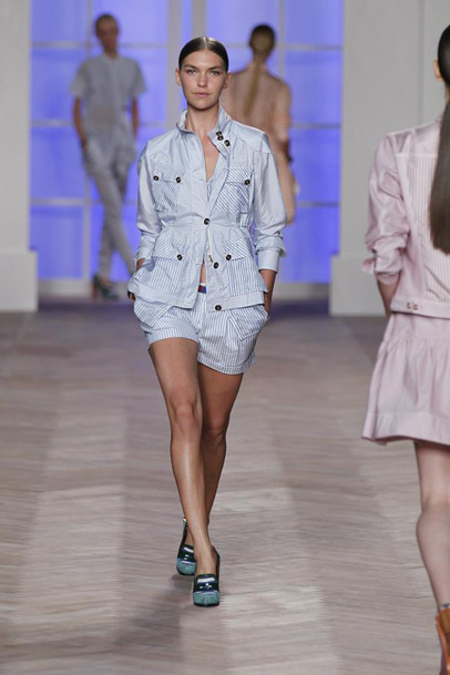 Tommy Hilfiger 2012 Spring Womens Runway Collection: Designer Denim Jeans Fashion: Season Lookbooks, Ad Campaigns and Linesheets