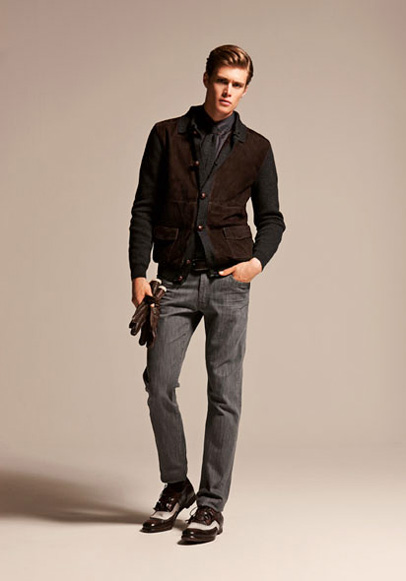 Tru Trussardi 2011-2012 Fall Winter Mens Collection: Designer Denim Jeans Fashion: Season Lookbooks, Ad Campaigns and Linesheets