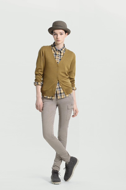 Uniqlo 2011-2012 Fall Winter Womens Lookbook: Designer Denim Jeans Fashion: Season Lookbooks, Ad Campaigns and Linesheets