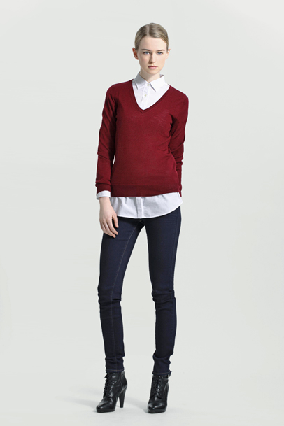 Uniqlo 2011-2012 Fall Winter Womens Lookbook: Designer Denim Jeans Fashion: Season Lookbooks, Ad Campaigns and Linesheets