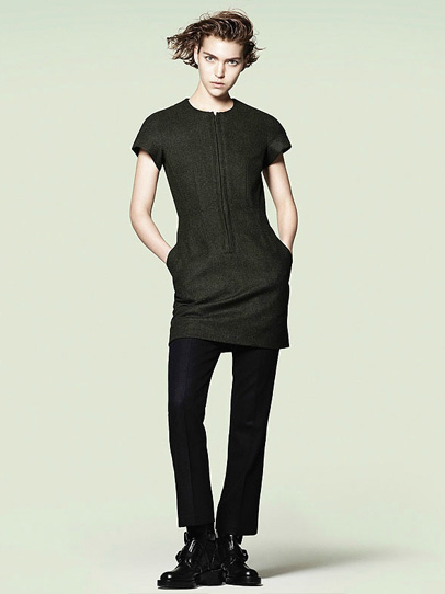 UNIQLO 2011-2012 Fall Winter Womens +J Final Collection: Designer Denim Jeans Fashion: Season Lookbooks, Ad Campaigns and Linesheets