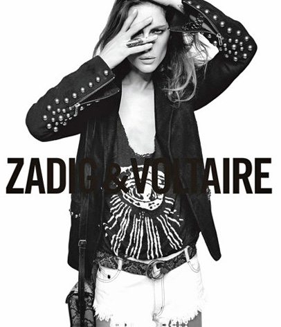 Zadig et Voltaire 2011-2012 Fall Winter Ad Campaign: Designer Denim Jeans Fashion: Season Collections, Lookbooks and Linesheets