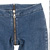 Zadig et Voltaire - Erin Meets Zadig Womens Play Front Zip Wide Leg Jeans: 2011-2012 Fall Winter Pieces: Designer Denim Jeans Fashion: Season Collections, Campaigns and Lookbooks