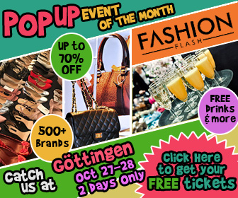 FashionFlash Web Banner - Pop Up, Gottingen 2017