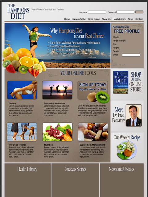 Hamptons Diet