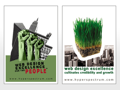 Hyperspectrum Corporate Identity Business Cards